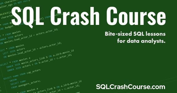 SQL Crash Course